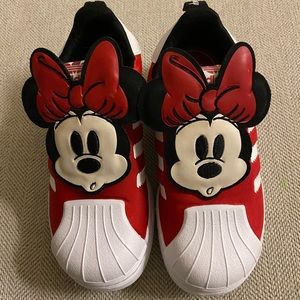 Adidas X Disney Superstar 360 I "Minnie Mouse" Toddlers' Shoes Red-White-Black